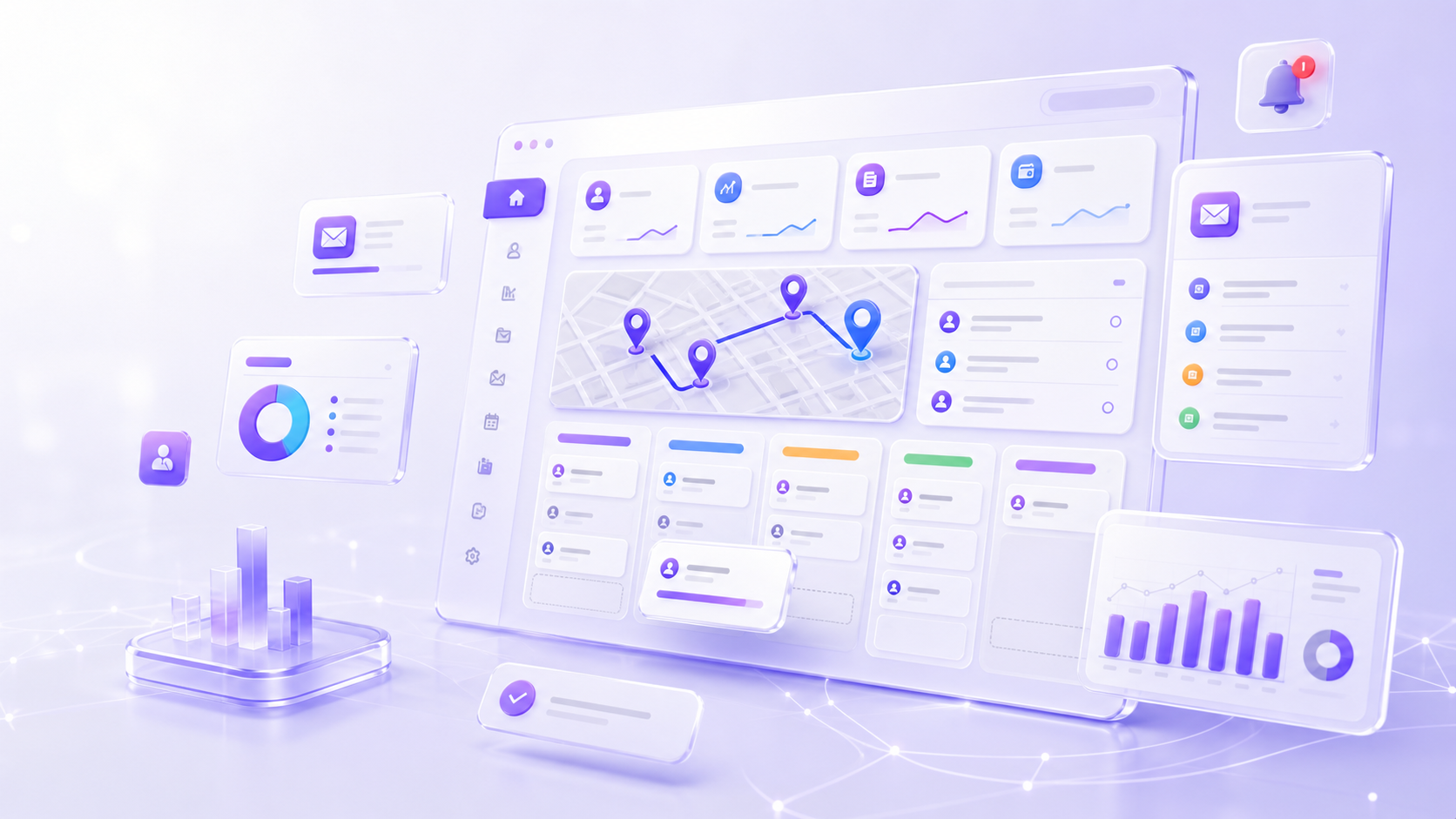 Ebeo CRM görsel operasyon paneli